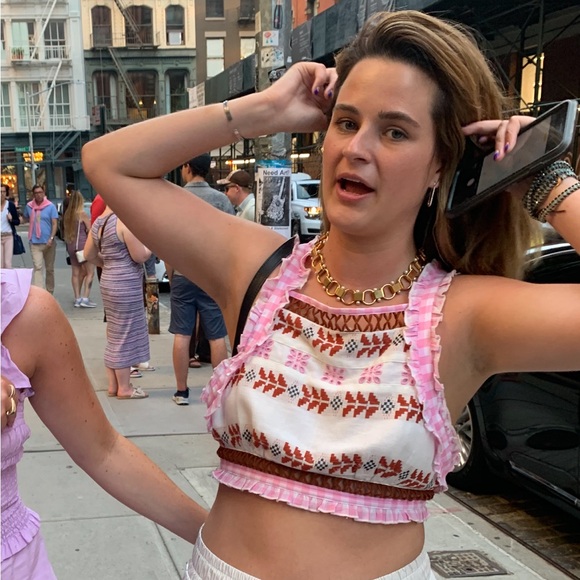 Chloe gold chain choker necklace - Picture 3 of 6